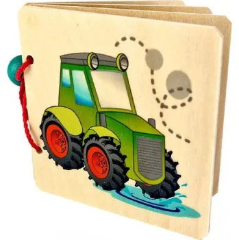 Hračka pro nejmenší Hess Obrázková kniha auta a dopravní prostředky