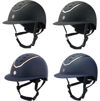 Jezdecká přilba Jezdecká ochranná helma EQx by Charles Owen Kylo Wide peak