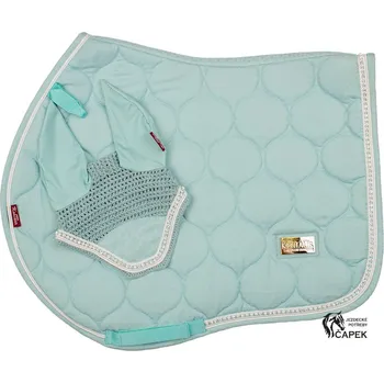 Vybavení pro koně Sada Kentaur -KAMÍNKOVÝ LEM- - Černá - VS-všestranná/Full + Full