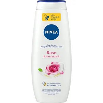 Sprchový gel Nivea Women Sprchový gel s růží a mandlemi 500 ml