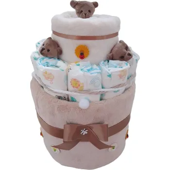 plenkový dort Veratex Textilní dort plenkový pro kojence 100