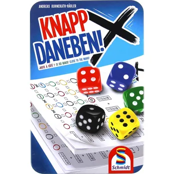 Desková hra Společenská hra Knapp Daneben Schmidt Spiele