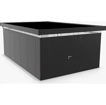 Zahradní domek Biohort Zahradní domek BIOHORT Casanova 430 × 630 cm (tmavě šedá metalíza) Orientace dveří vlevo