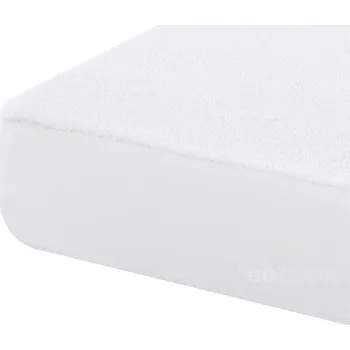 Chránič matrace Nepropustné hyperprodyšné prostěradlo BelnoU Suave 100x220 cm - bílá