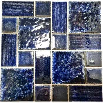 Obklad Keramická mozaika WzorcowniaStudio 29,7 x 29,7 cm, odstíny modré