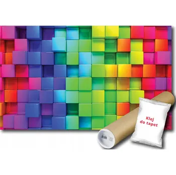 Fototapeta FOTOTAPETA ČTVERCE 3D 10B FXL 208x146 F3700