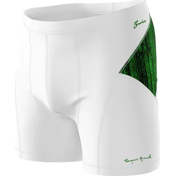 Pánské funkční trenýrky MATRIX bílá Bamboo Ultra - Zelená / XXL