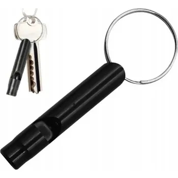 PÍŠŤALKA HLINÍKOVÁ PŘÍVĚSEK NA KLÍČE S PŘEŽITÍM, MIX BAREV