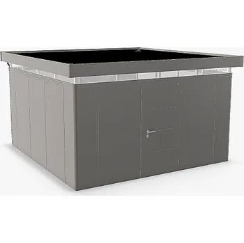 Zahradní domek Biohort Zahradní domek BIOHORT Casanova 430 × 430 cm (šedý křemen metalíza) Orientace dveří vpravo