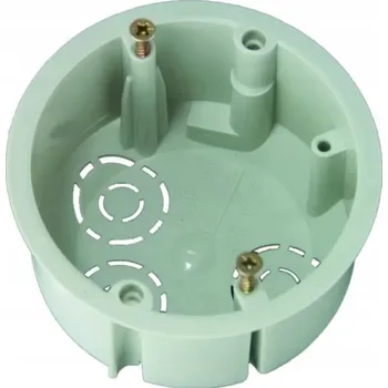 Elektroinstalační krabice Instalační krabice 68 s vruty 68-02 PAWBOL (68-02) šedá