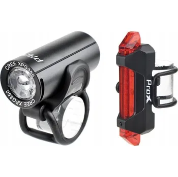 Cyklosvítilna Sada světel Prox Pictor set černá cree USB