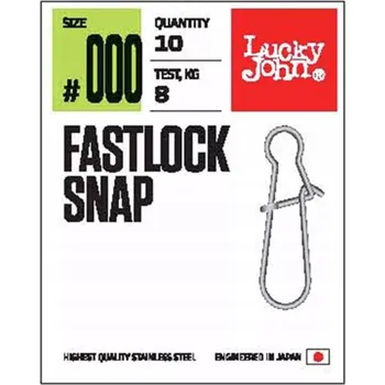 Obratlík s karabinkou Lucky John Fastlock Snap