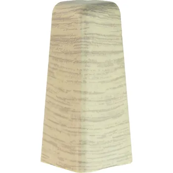 soklová lišta Vnější Roh pro Lištu 60mm PVC DUB SAINTES