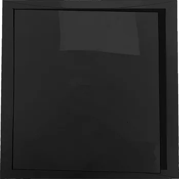 Obraz REVÍZNÍ DVÍŘKA 15X15 CM ČERNÁ PLASTOVÁ PVC DOSPEL