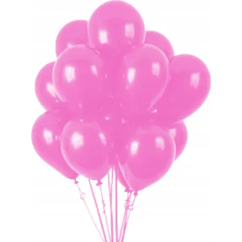 Balónek Sada balónků - růžové latexové balónky 30 cm 10 Ks