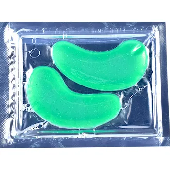 Pleťová maska GELOVÉ NÁPLASTI POD OČI S KYSELINOU HYALURONOVOU, KOLAGENEM A ZELENÝM ČAJEM