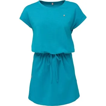 Dámské šaty Dámské šaty LOAP BLARA XS Tyrkysová