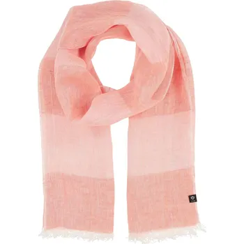 Šála Fraas šála z 100 % lnu Narva: růžová
