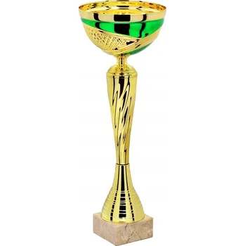 X236E Pohár barva zlato-zelená, výška H-265