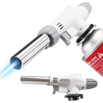 Stavební hořák RUČNÍ PLYNOVÝ HOŘÁK KERAMICKÝ PÁJKA KARTUŠE Kovový VENTIL