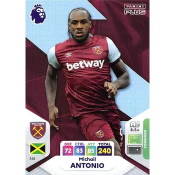Karetní hra 2024 Panini Premier League Plus 348 Michail Antonio Základní karta