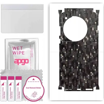 Pouzdro na mobilní telefon Fólie na zadní stranu a boky pro OnePlus 12 - Carbon Pixel vzhled