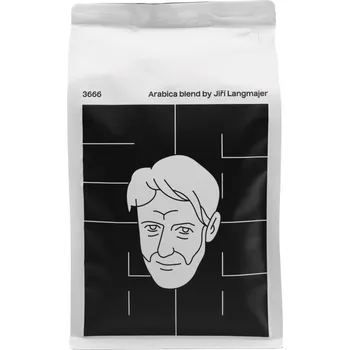 Káva 3666 by Jiří Langmajer Coffee by Jiří Langmajer - Arabica Blend, mletá, 500 g Zrnková káva. Směs nejkvalitnějších odrůd Arabik