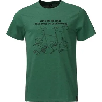 Pánské tričko Pánské tričko LOAP BEMET XXL Zelená, Černá