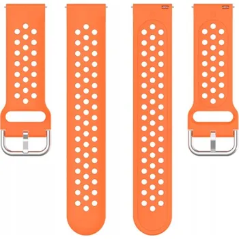 Řemínek na hodinky Univerzální 20mm řemínek / pásek na hodinky - oranžový