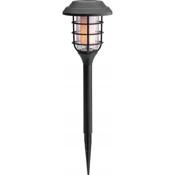 Venkovní osvětlení Solární lampa Anslut , černá, 42,8 cm, 1 ks