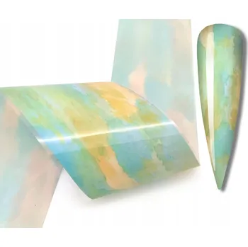 FÓLIE na nehty 100cm x 4cm AKVAREL