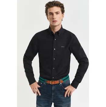 KOŠILE GANT SLIM PINPOINT OXFORD SHIRT BLACK
