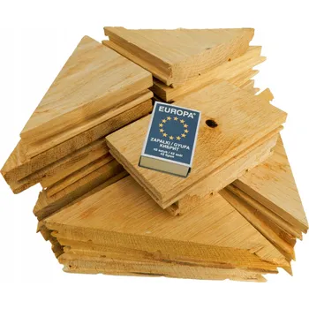 Krbové nářadí Podpalovač 8dm3 Krbové dřevo Opálové dřevo Dub TR-3kg Transwood