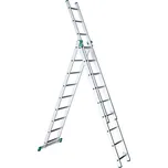 ALVE Žebřík trojdílný univerzální 7609 AL 569cm/HOBBY/3x9 příček 7609