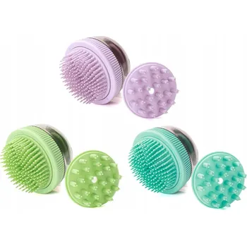 Kosmetika pro psa Čisticí kartáč s dávkovačem pro psy a kočky, vyměnitelné nástavce