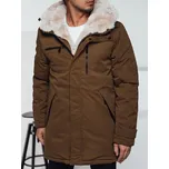 Dstreet Béžová pánská parka na zimu