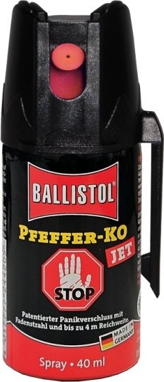 Pepřový sprej obranný BALLISTOL KO JET 40ml