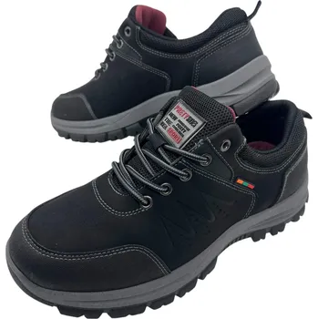 Pánské tenisky Pretty Pánské černé šněrovací tenisky 14 Barva: Černá, Velikost: 41