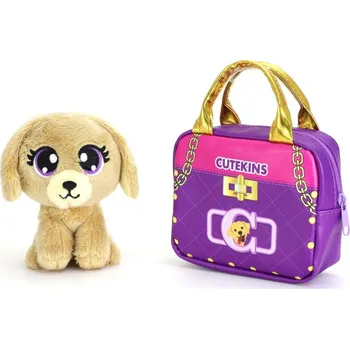 plyšák CuteKins – mini zvířátka v taštičce štěňátko