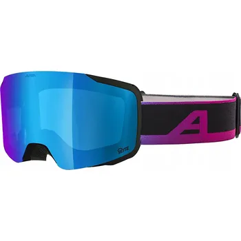 Lyžování Lyžařské brýle Alpina Taos Q-Lite black/ oil matt/ blue M