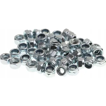 Matice ŠESTIHRANNÁ SAMOJISTNÁ MATICE M8 POZINK 50 kusů