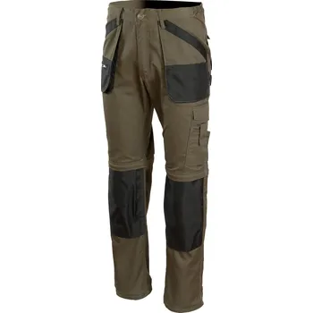 Pracovní obuv Dlouhé pracovní kalhoty BRIXTON PRACTICAL KHAKI vel. 62