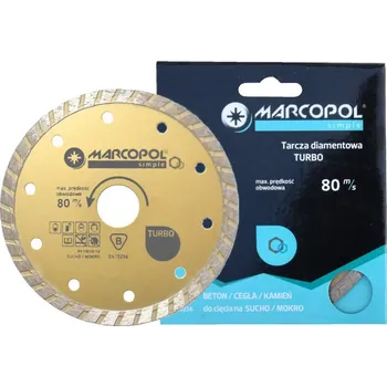 Řezný kotouč Diamantový kotouč MarcoPol 180x22,2 mm