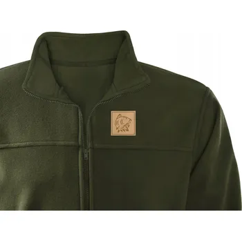 Pánská mikina Rybářská Mikina ForestMax Khaki mikina pro rybaření FORESTMAX Zelená vel. 3XL