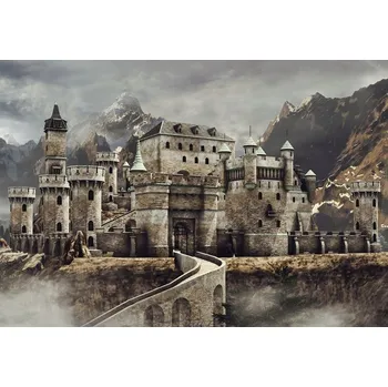 Fototapeta Fototapeta Středověký Zámek Fantasy Tapeta Samolepicí 360x240