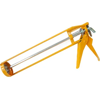 Odšťavňovač PISTOLOVÁ VYTLAČOVACÍ PISTOLE NA TUHY, SILIKON, LEPIDLO - SILNÁ, PRO LIŠTY