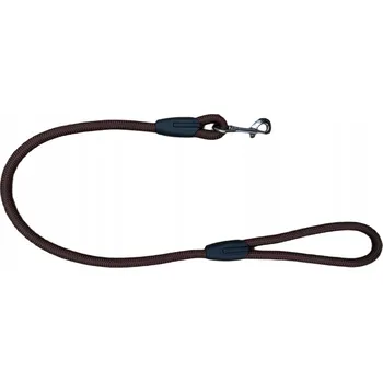 Vodítko pro psa VODÍTKO PSY KRÁTKÉ TRENINGOVÉ VODÍTKO LANO S TLUSTOU KARABINOU 1,2 m