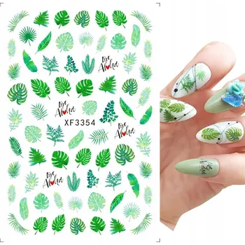 Samolepící Samolepky na zdobení nehtů - Vzory JARO PODZIM LISTY