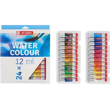 Vodová barva Akvarelové barvy Talens vícebarevné 24 ks 12 ml