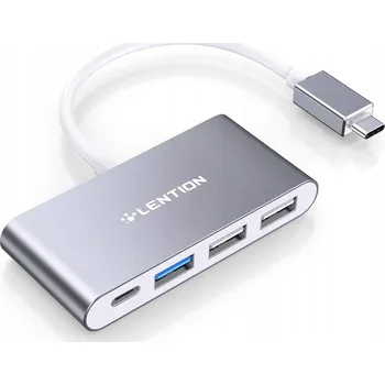 USB hub USB Hub Lention HUB-USB 4-IN-1, 4 porty